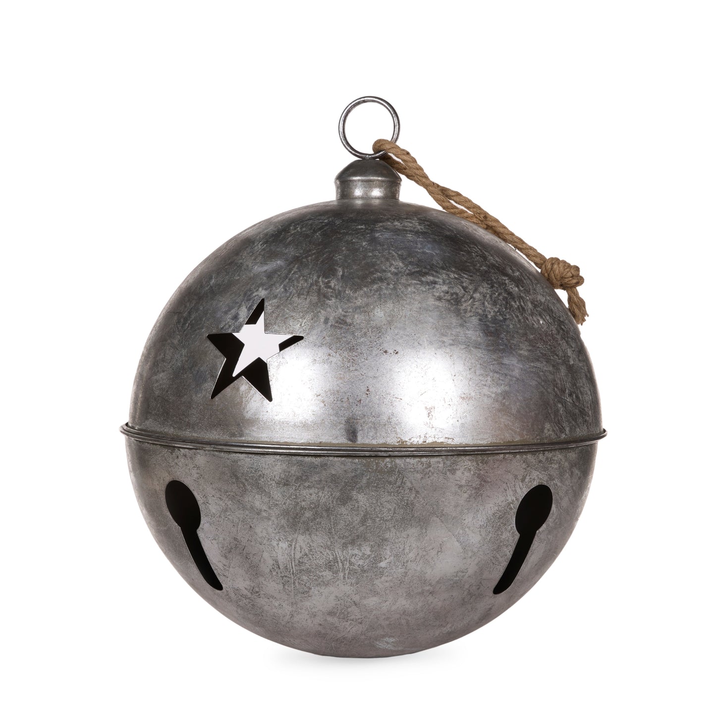 60cm Antique Silver Bell