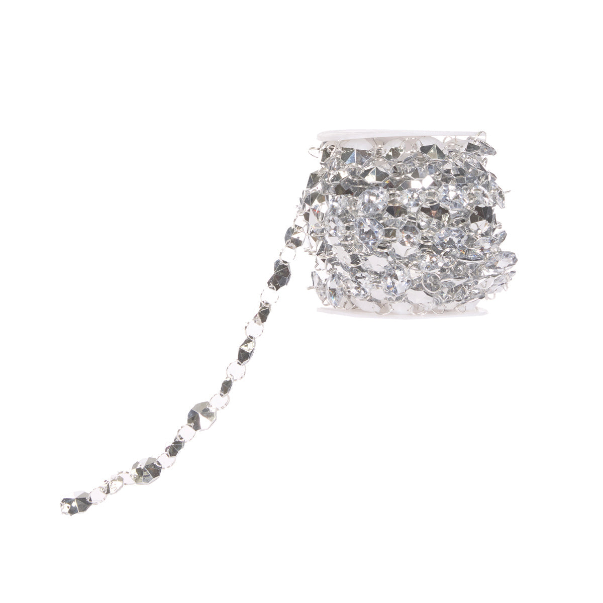 900 CM SILVER GEM GARLAND