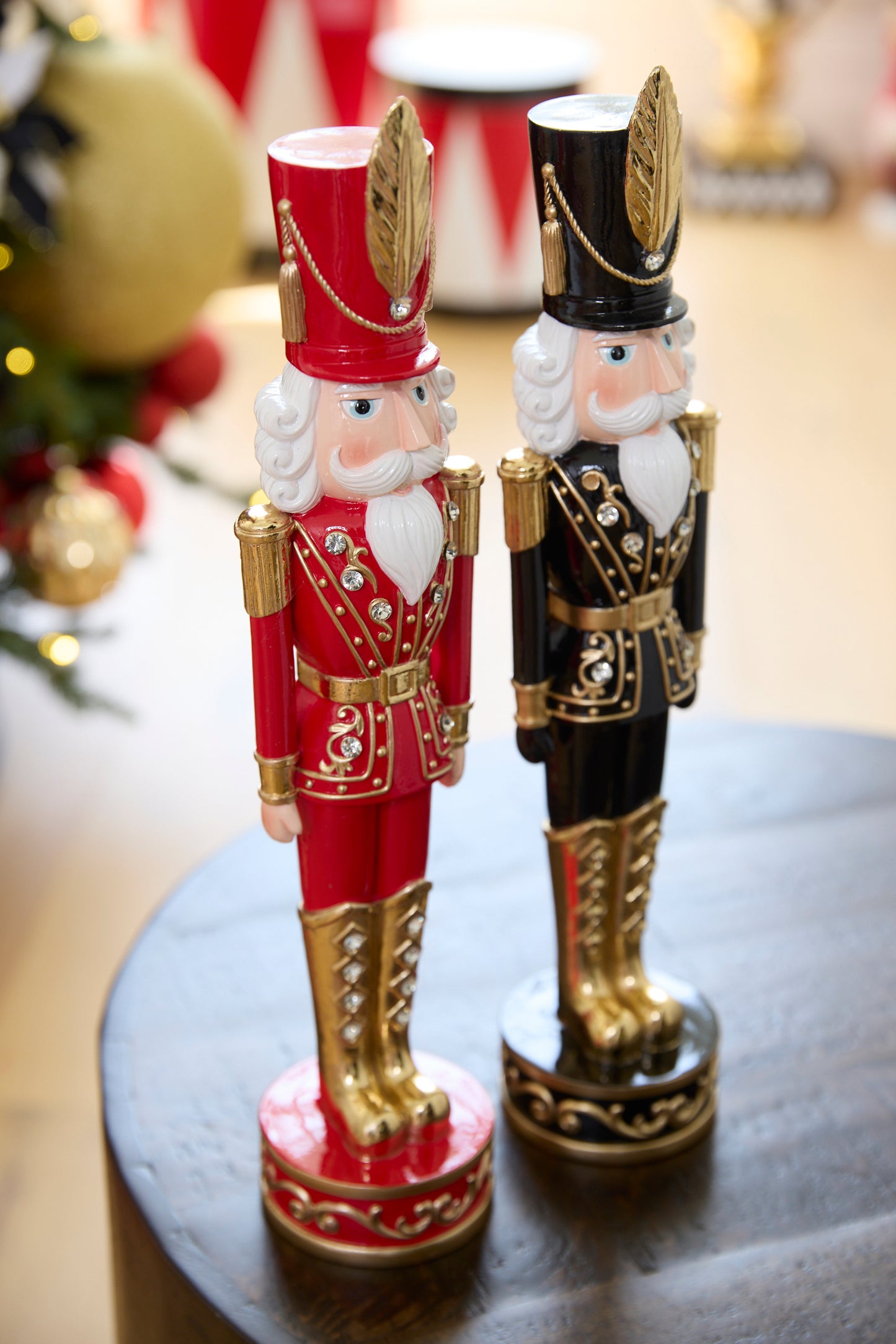 43 CM RED AND GOLD JEWEL NUTCRACKER