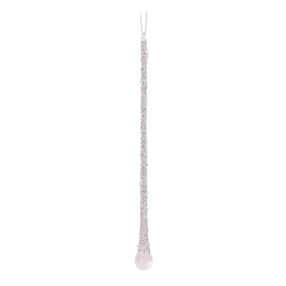 SILVER FROSTED DROP