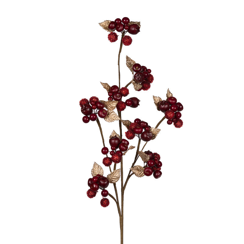 76cm Crimson Berry Pick