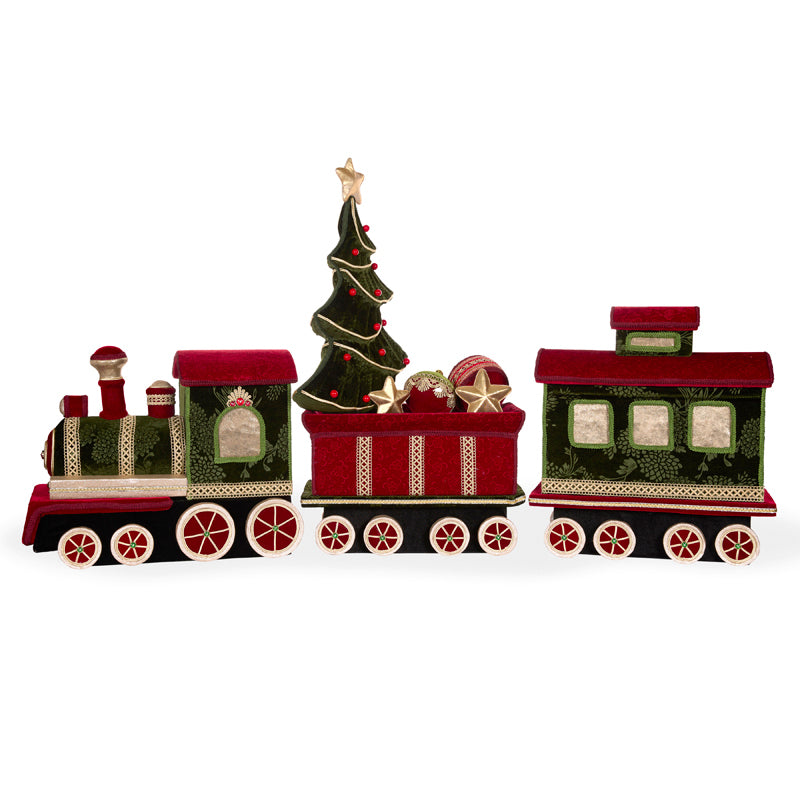 141cm Elaborate Traditional Train