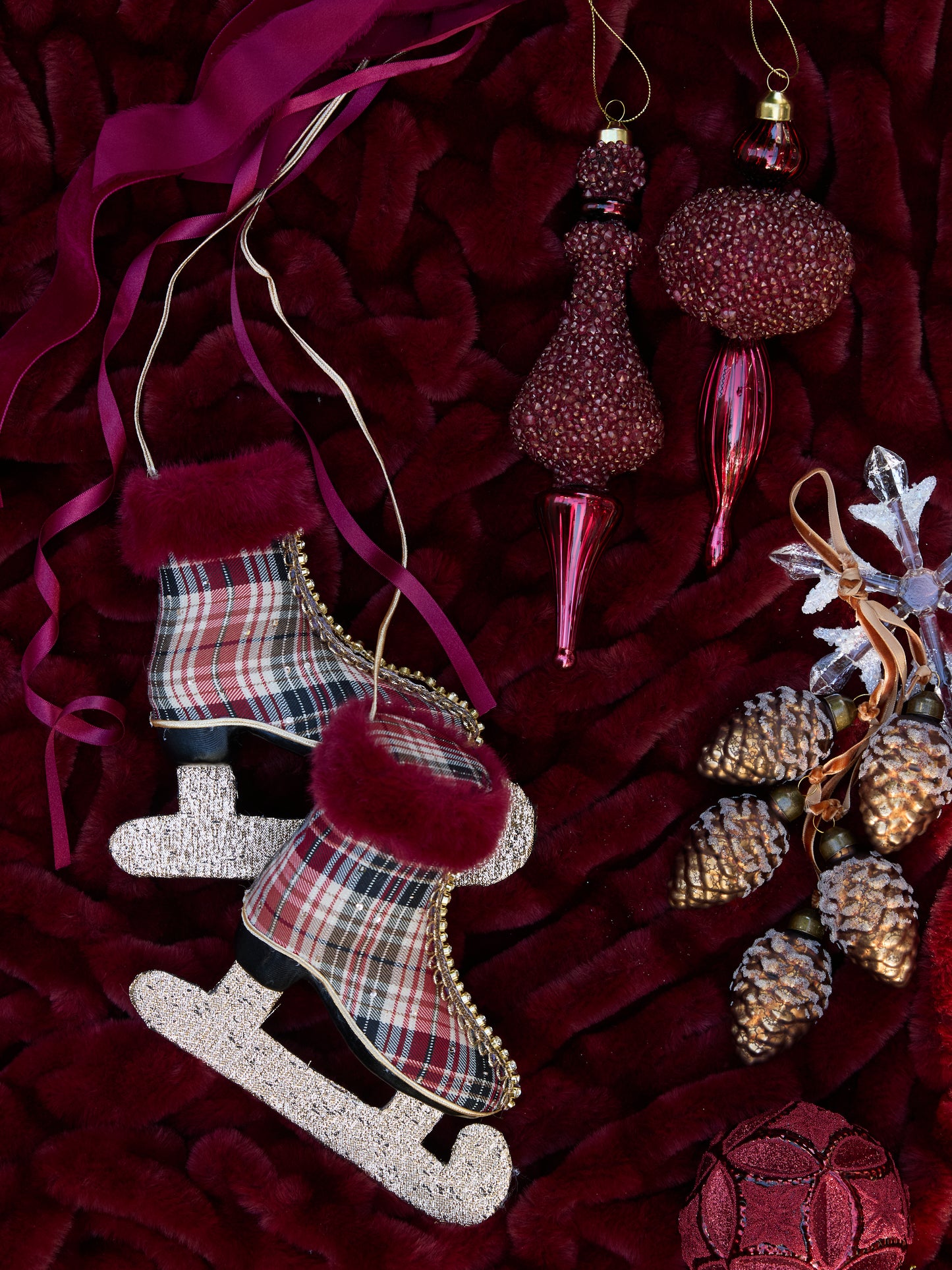 18 CM WINTER TARTAN SKATES