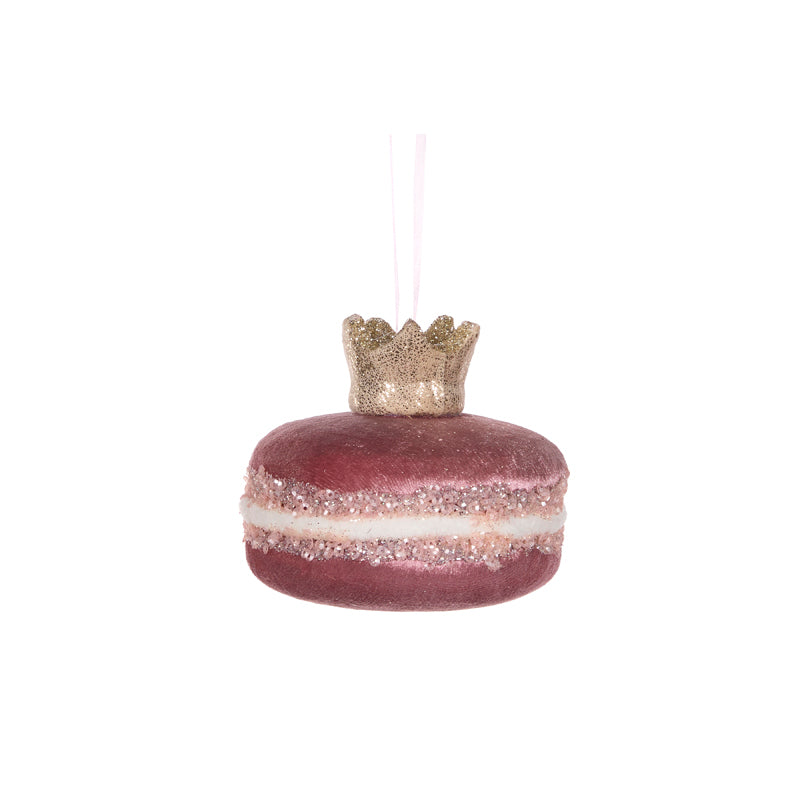 Blush Pink Macaron With Crown