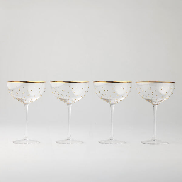 Dotti Coupe Glasses Set of 4 - 330mL