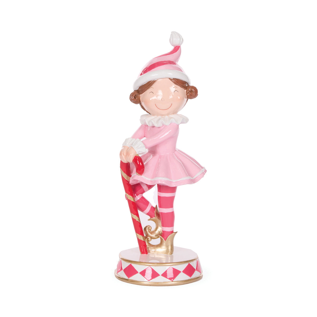 CHEEKY ELF WITH CANDY CANE