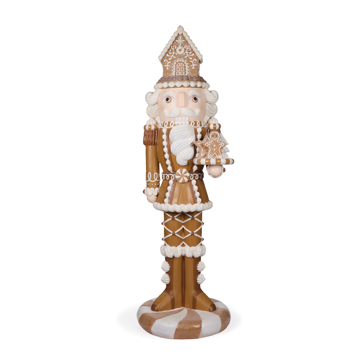 186cm Piped Gingerbread Nutcracker