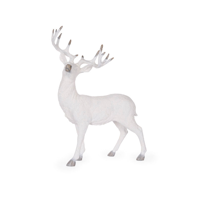 Standing Snowy Reindeer