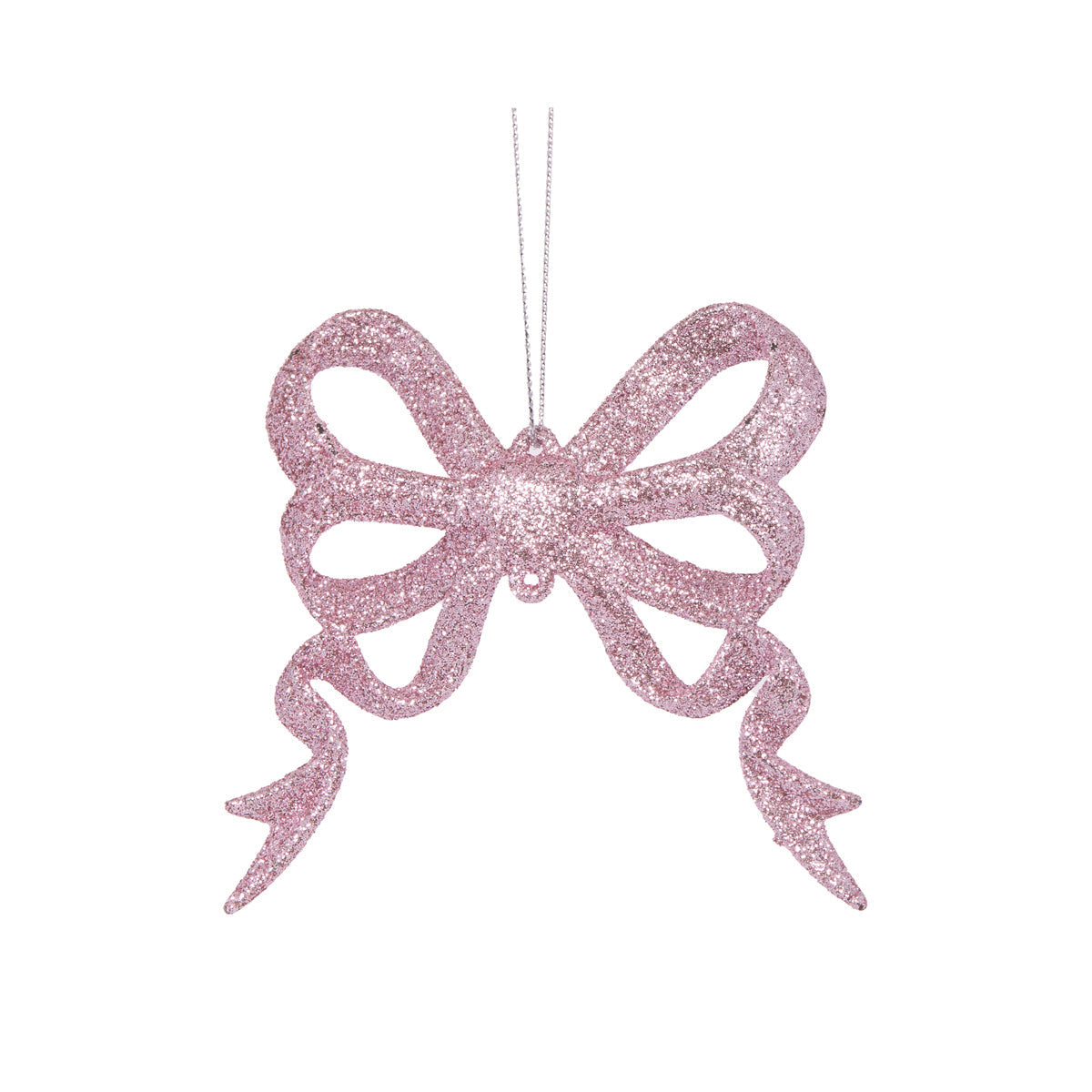Pink Glitter Bow