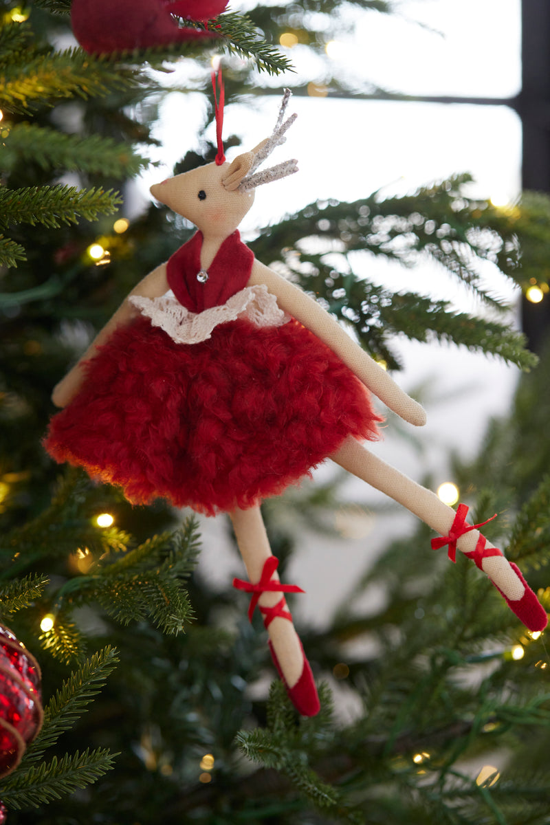 Rosemary Deer Hanging Holly & Ivy