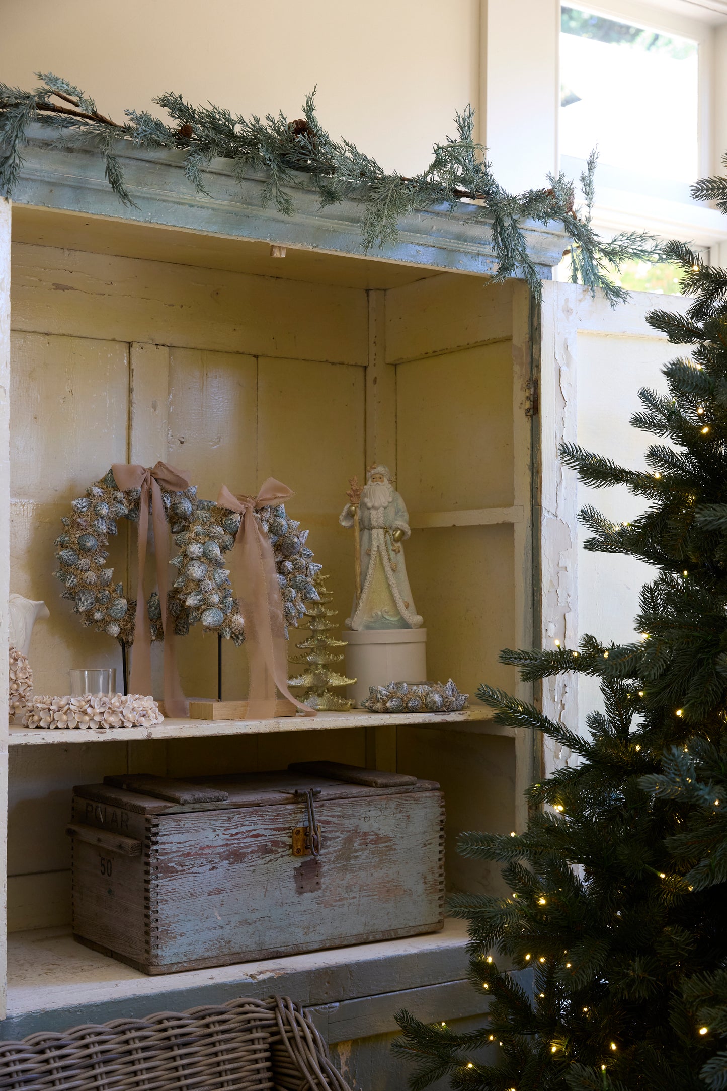 Coastal Pearl Candle Holder