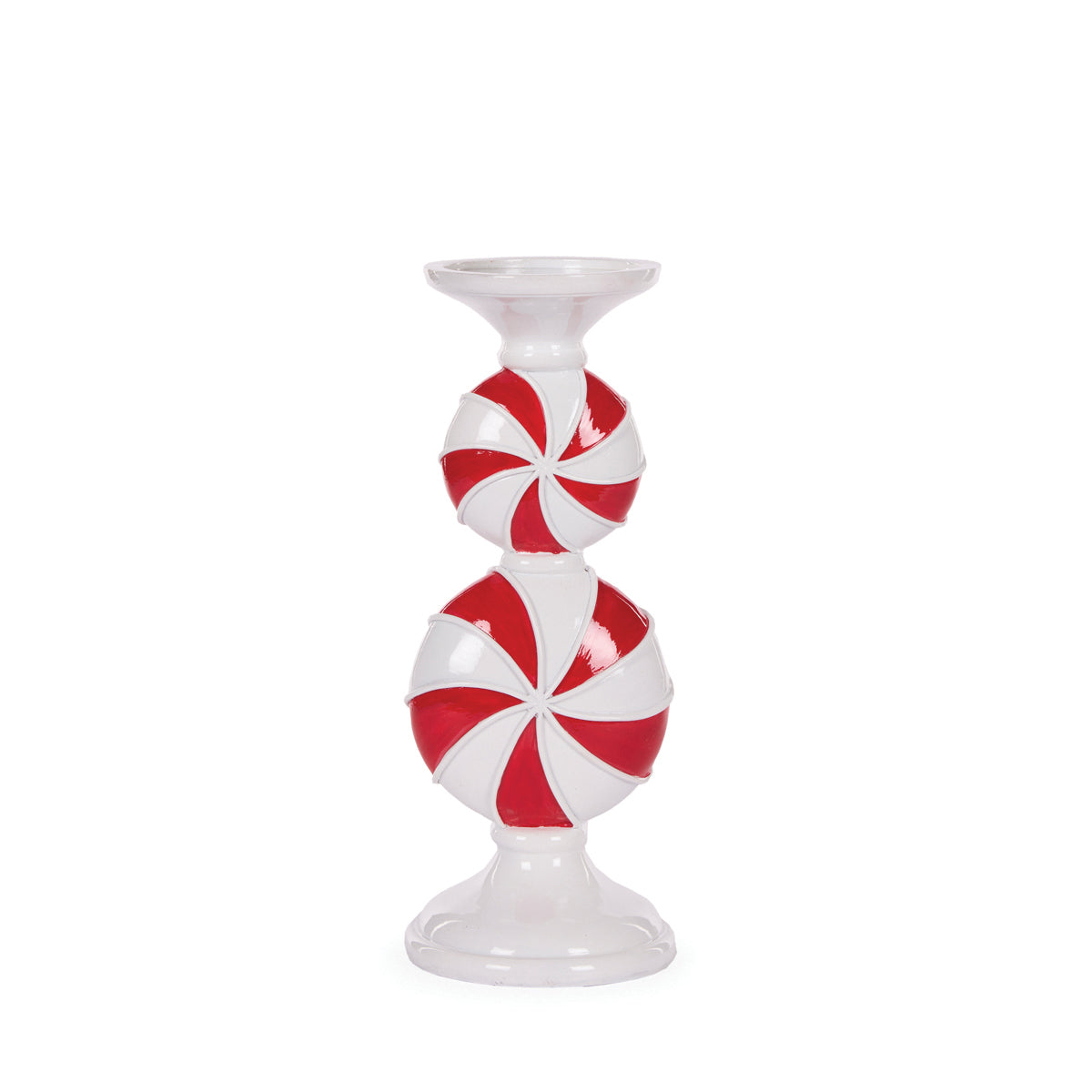 29cm Peppermint Candle Holder