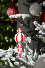 Load image into Gallery viewer, High Shine Peppermint Round Finial
