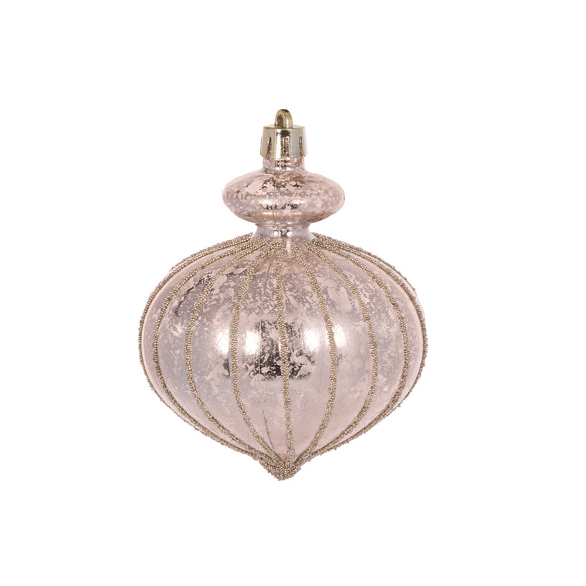 Champagne Mercury Onion Bauble