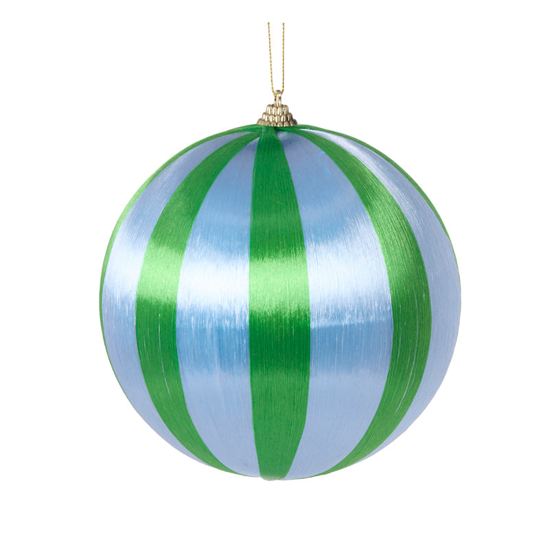 Sky Striped Silk Bauble