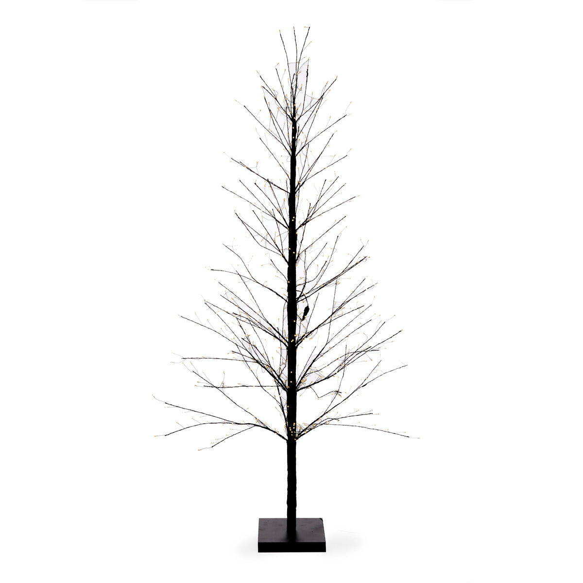 150cm LED Black Sparkle Tree