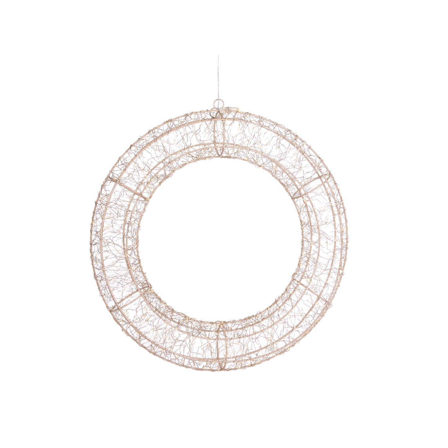 50cm LED Illuminated Wreath