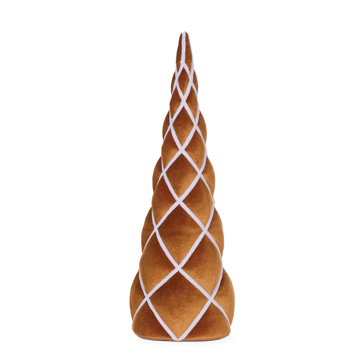 78cm Luxe Quilted Gingerbread Tree