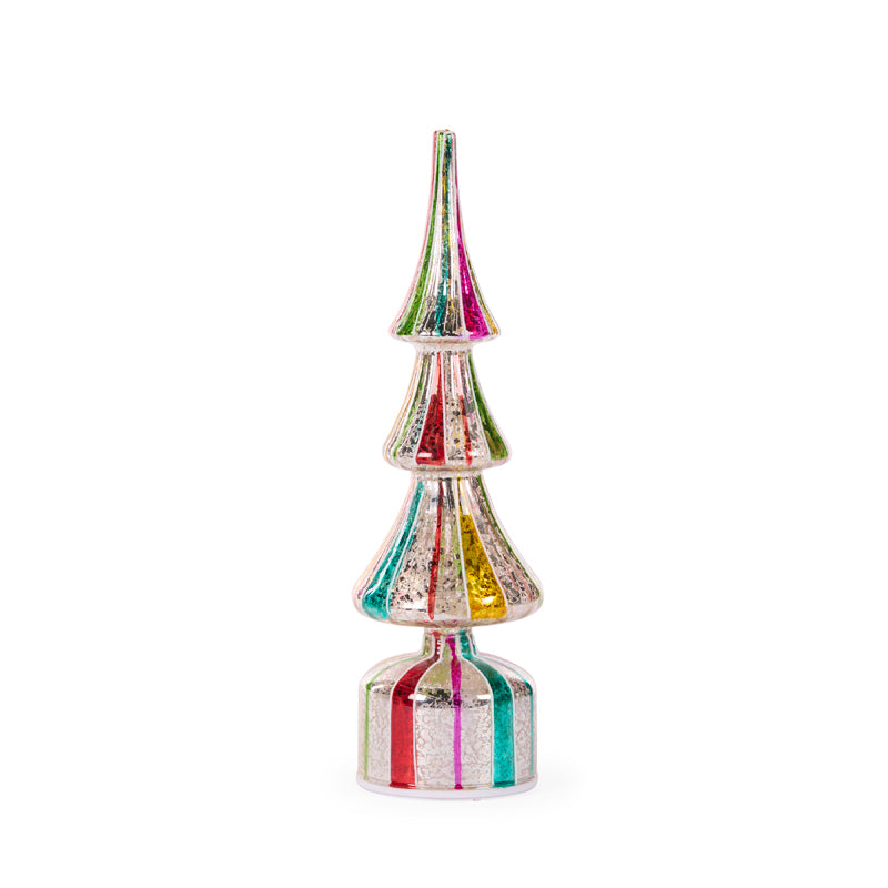 32.5cm Colourful Mercury Rotating Tree