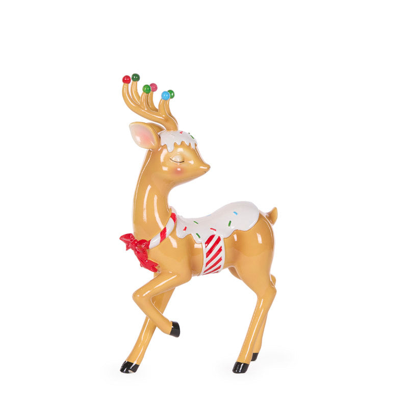 Standing Retro Candy Deer