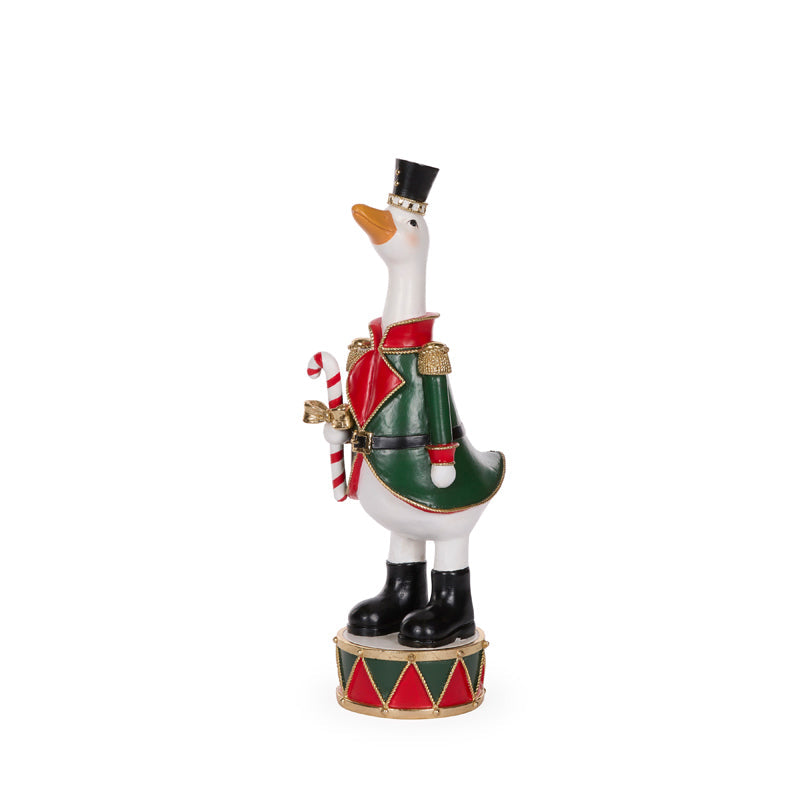 36cm Noble Duck With Candy Cane