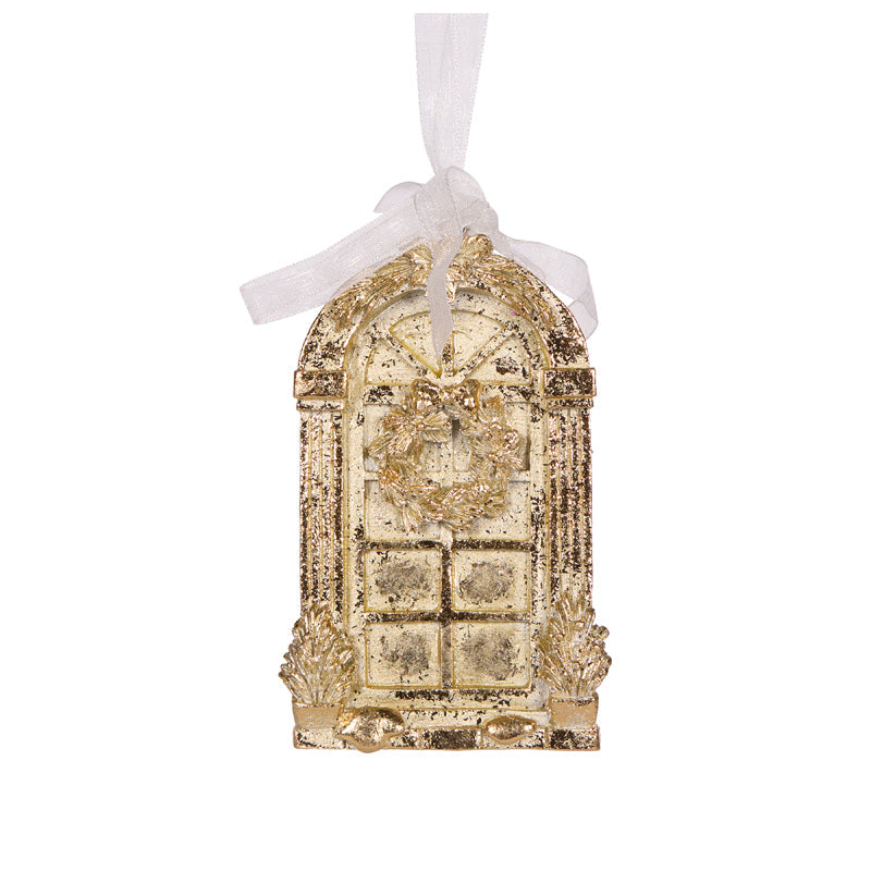 Gilded Door Hanging Ornament