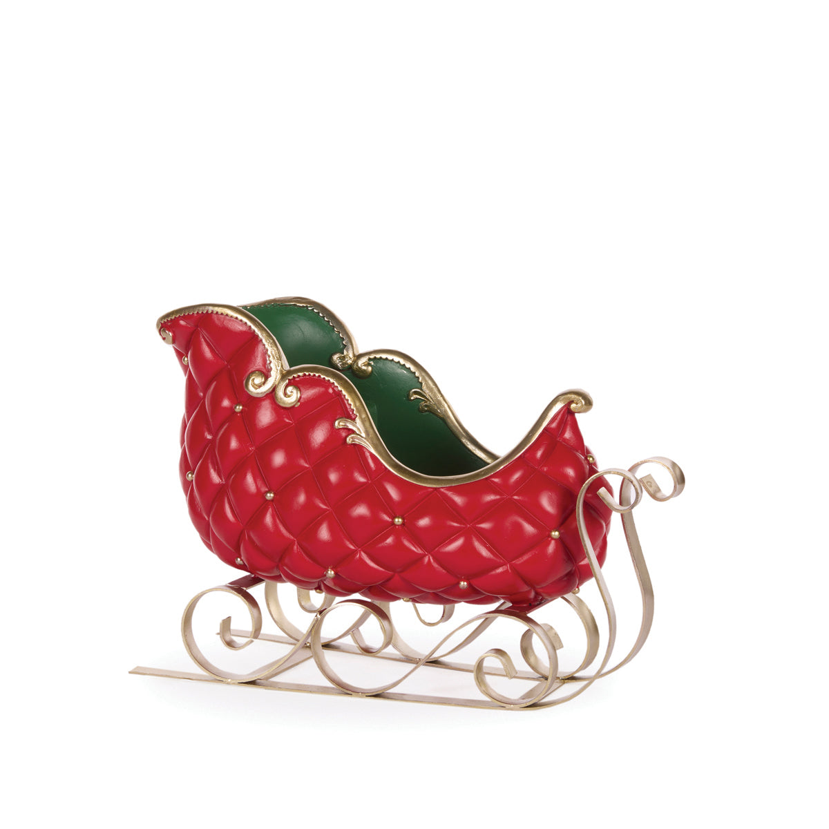 35 CM TRADITIONAL QUILTED SLEIGH