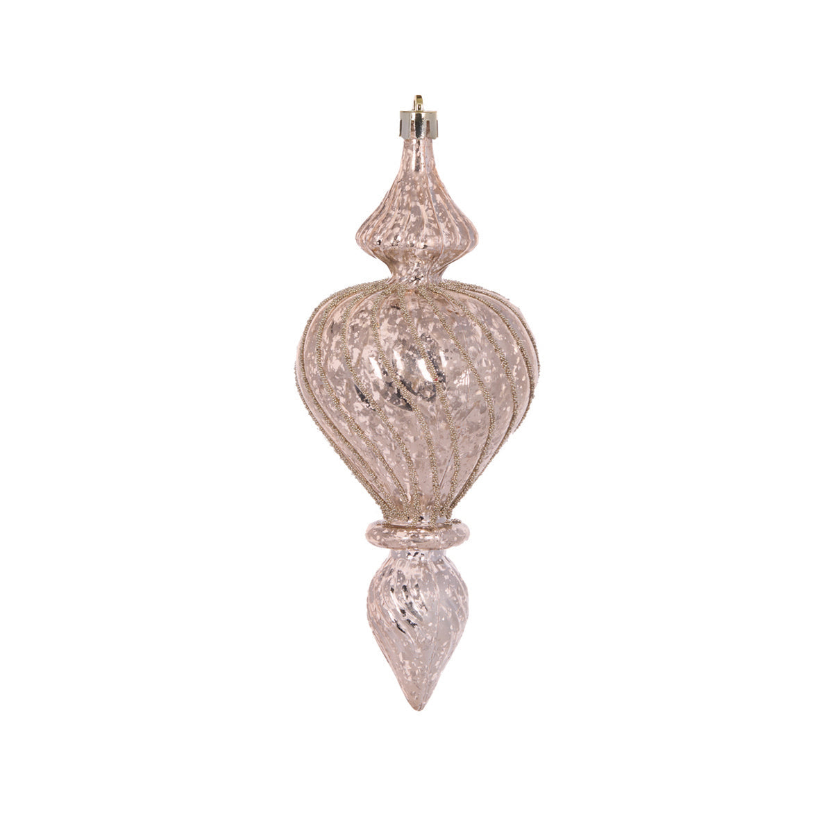 Champagne Mercury Round Finial