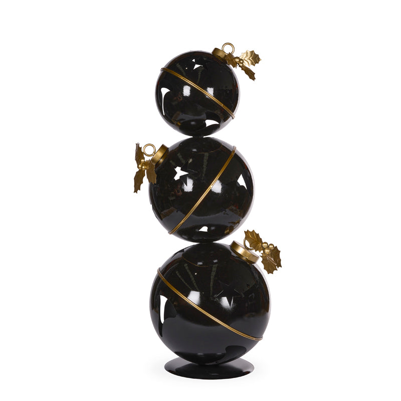 90cm Black And Gold Metal Bell Stack