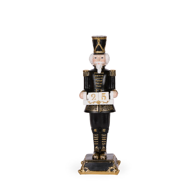 Black And Gold Nutcracker Countdown