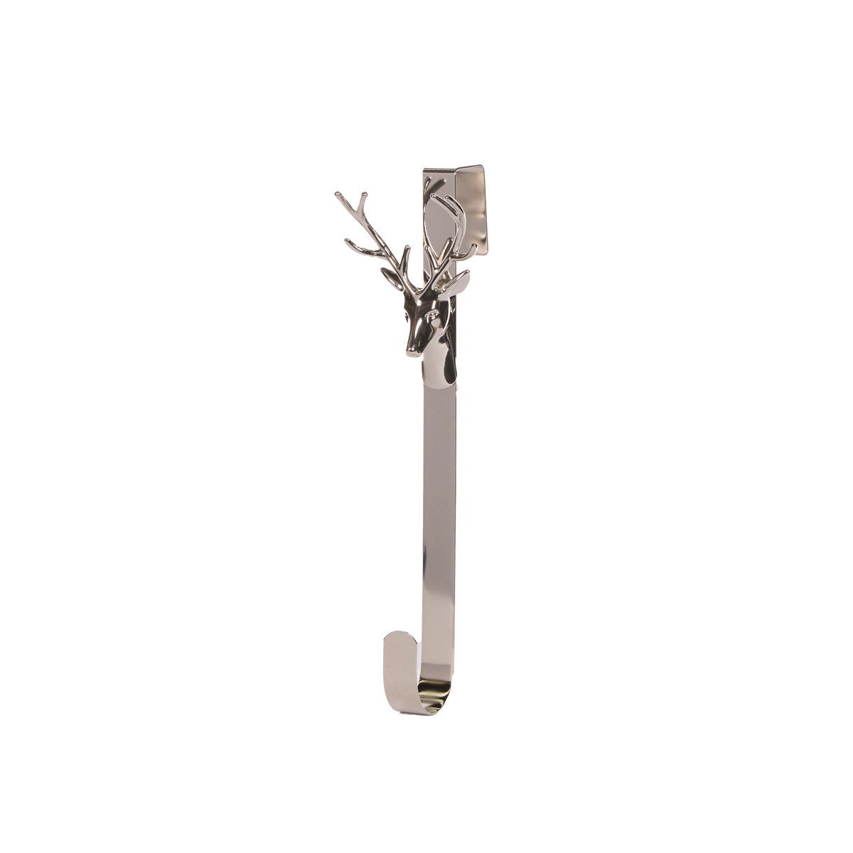 Silver Deer Wreath Hook