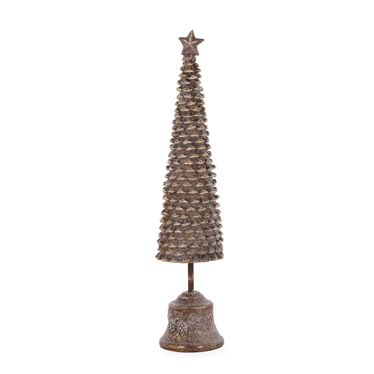 50cm Winter Pinecone Tree