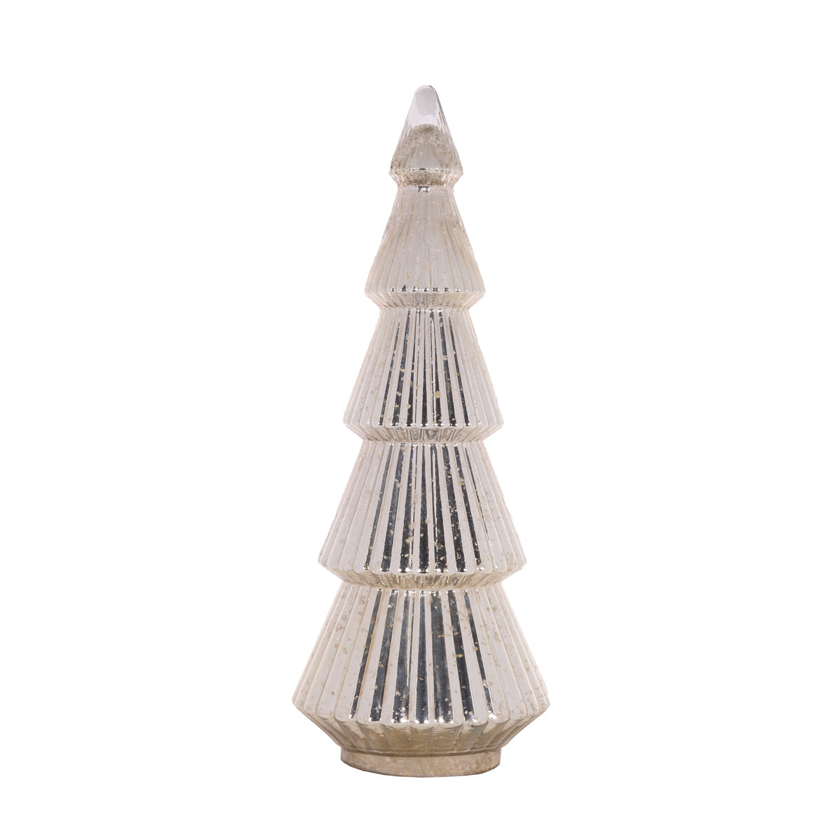 76cm Silver Layered Mercury Tree