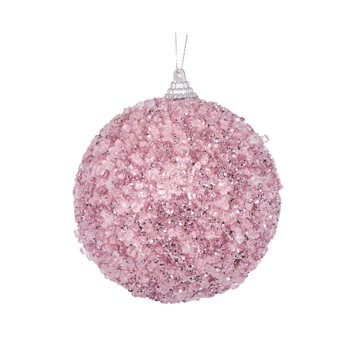Pink Crystals Bauble