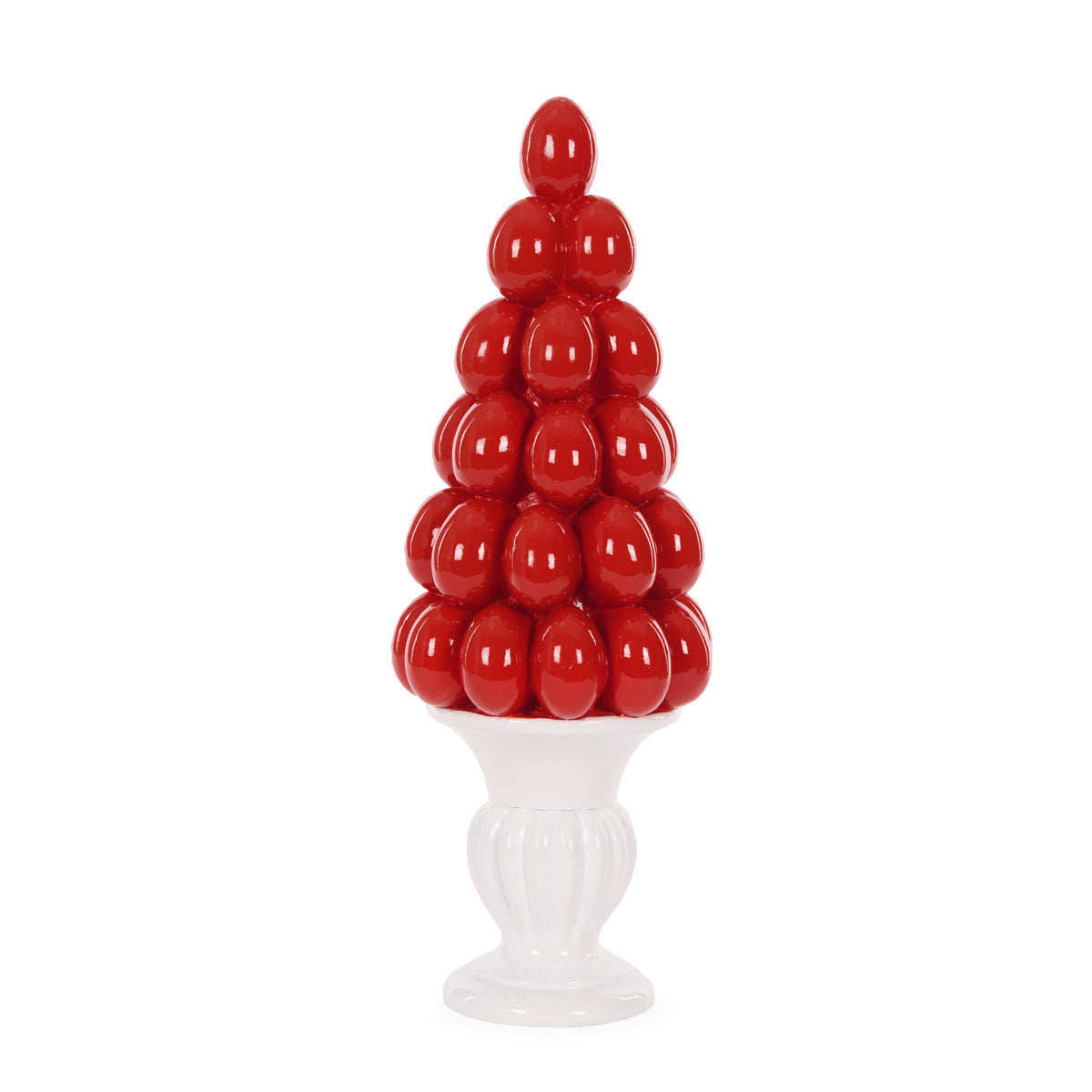 40 CM RED EGGS TREE
