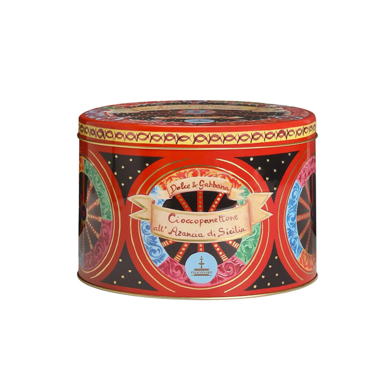 Panettone Chocolate with Orange Candied Fruit