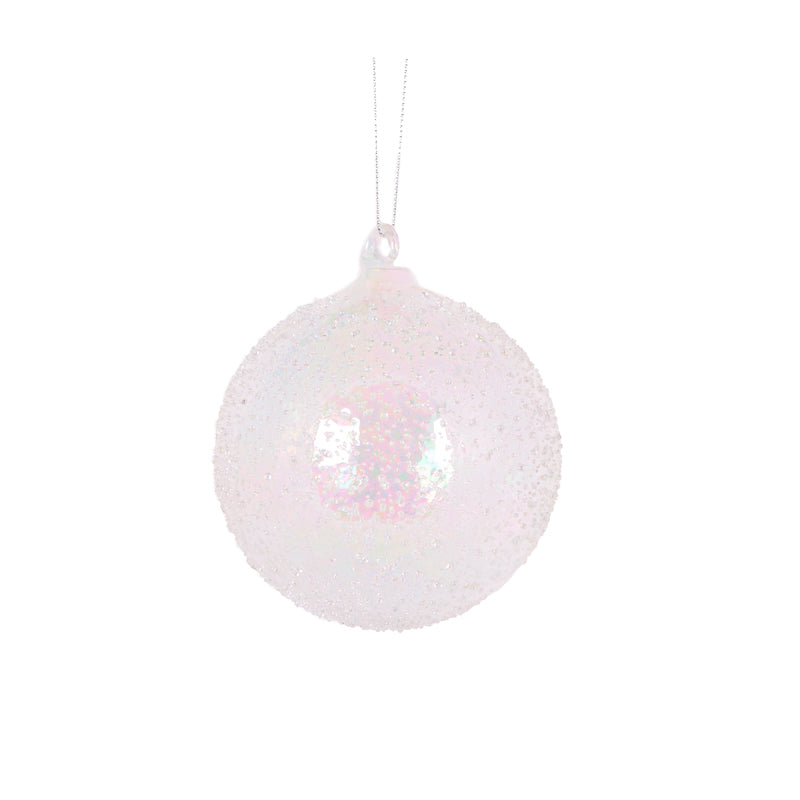 10cm Iridescent Bubbles Bauble