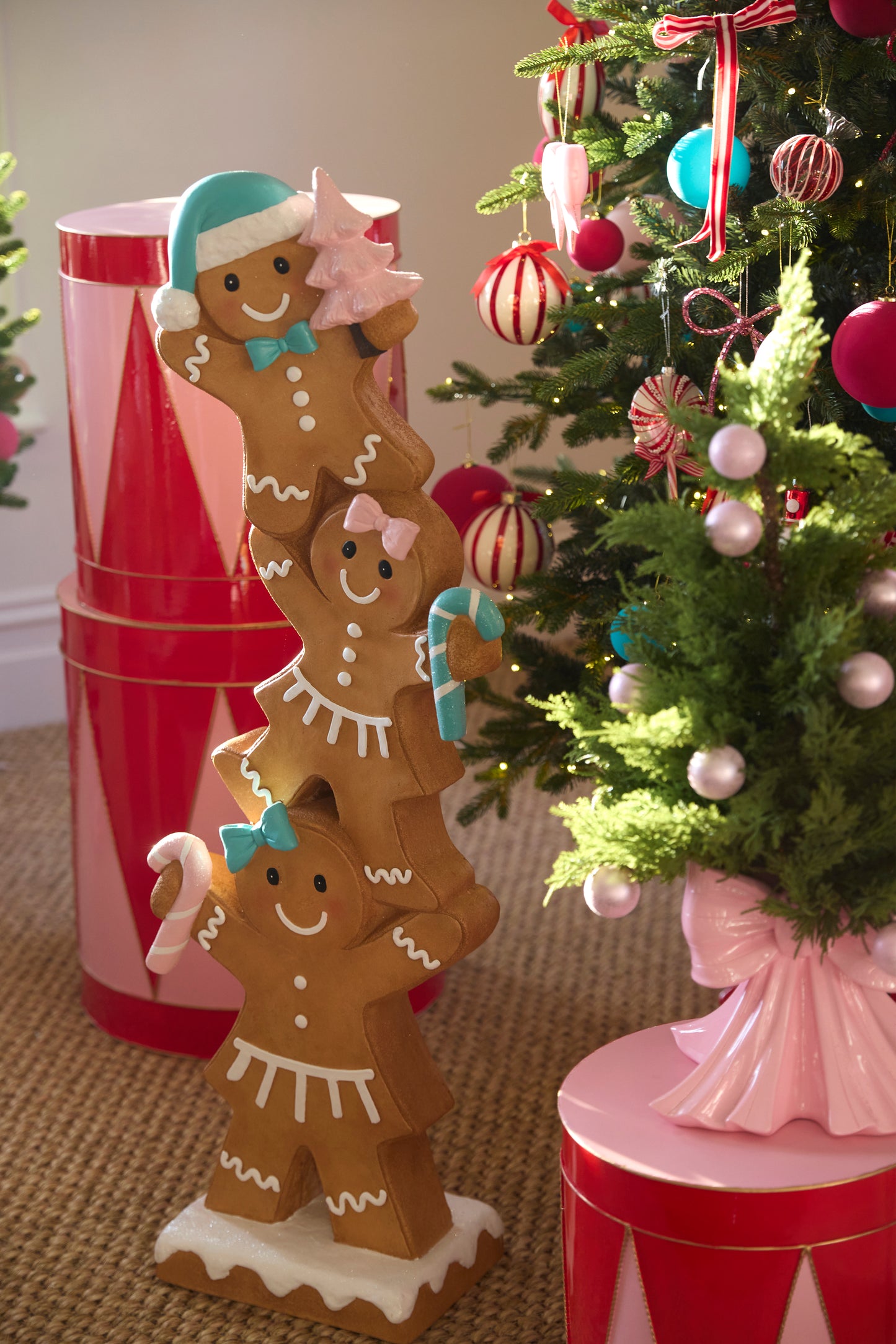 WHYMSICAL PASTEL GINGERBREAD STACK