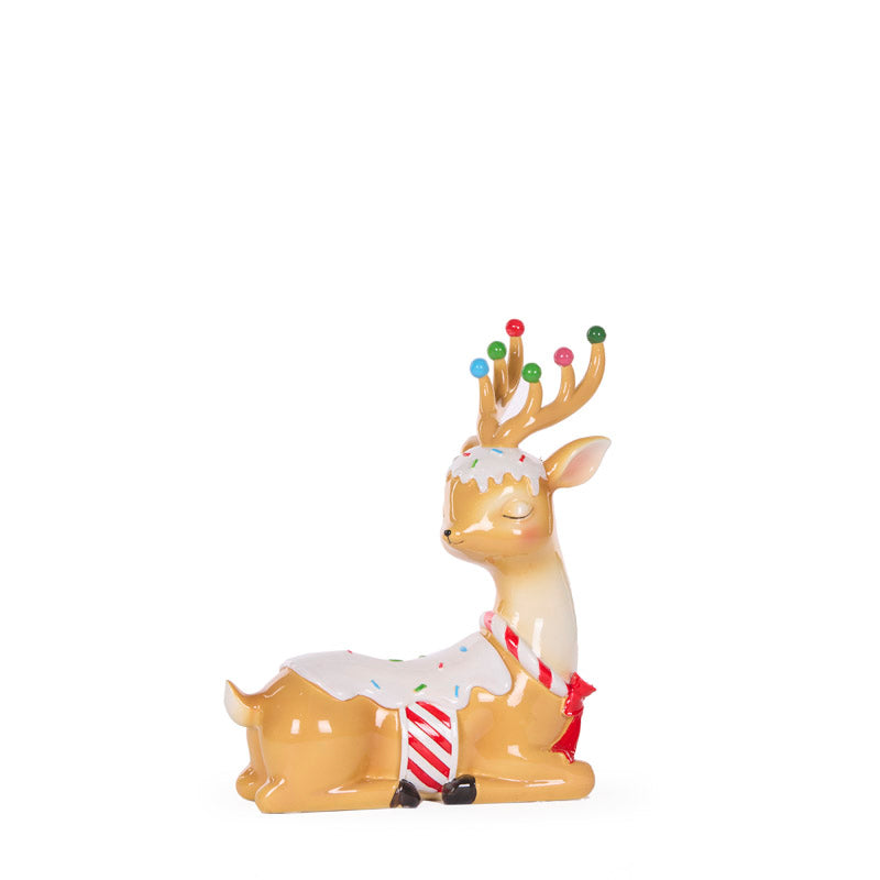 Lying Retro Candy Deer