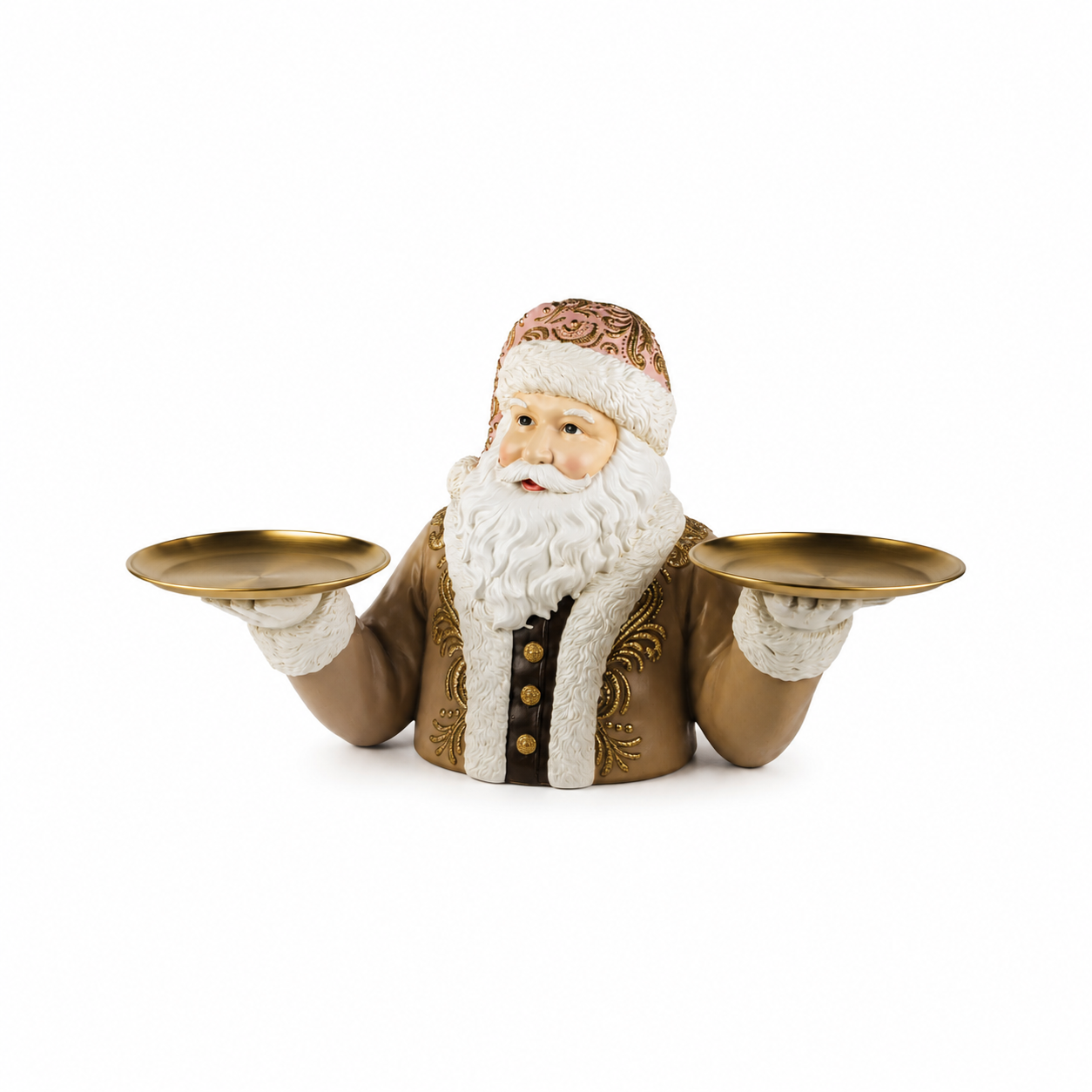 49cm Neapolitan Serving Santa