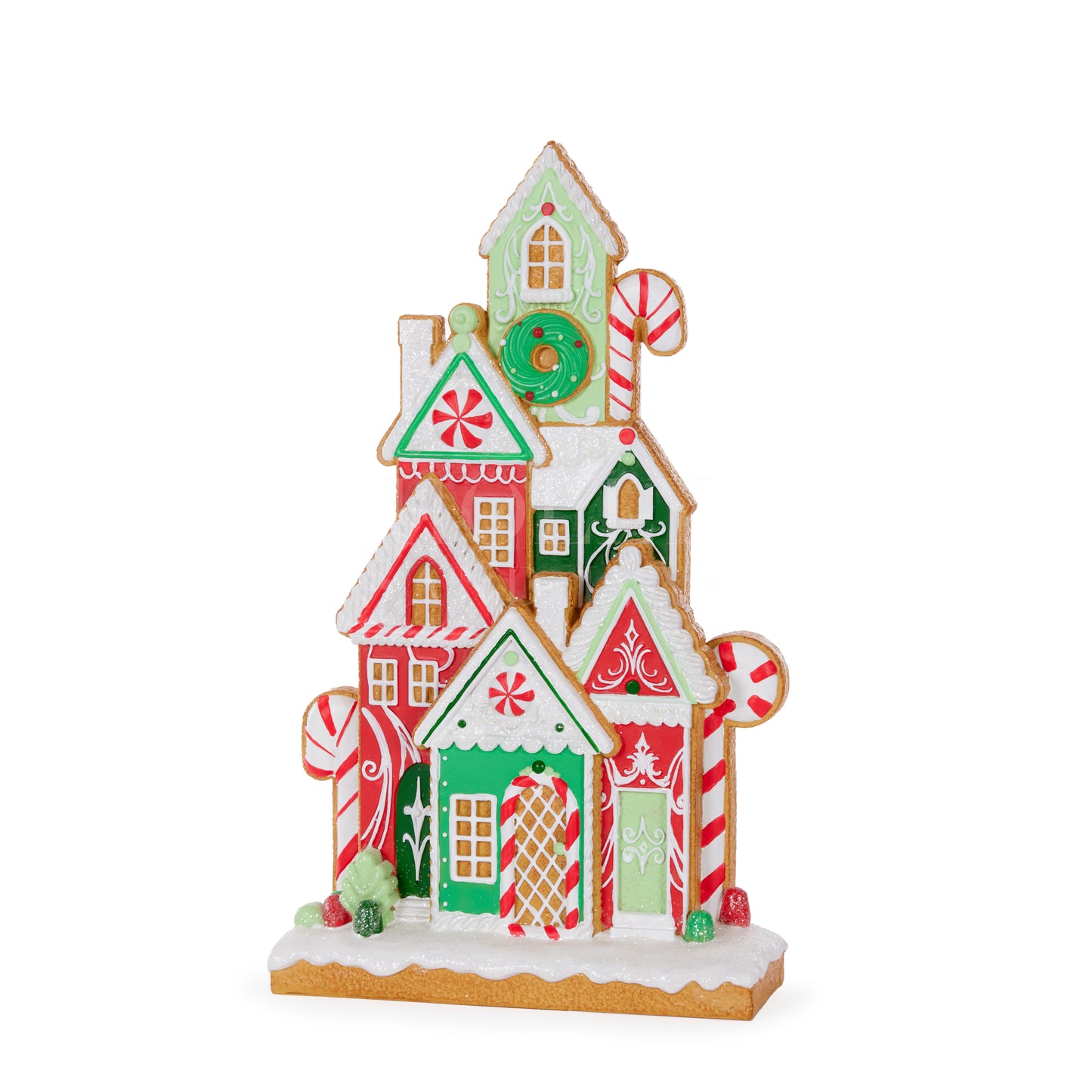 Retro Sprinkles Candy Cane Village