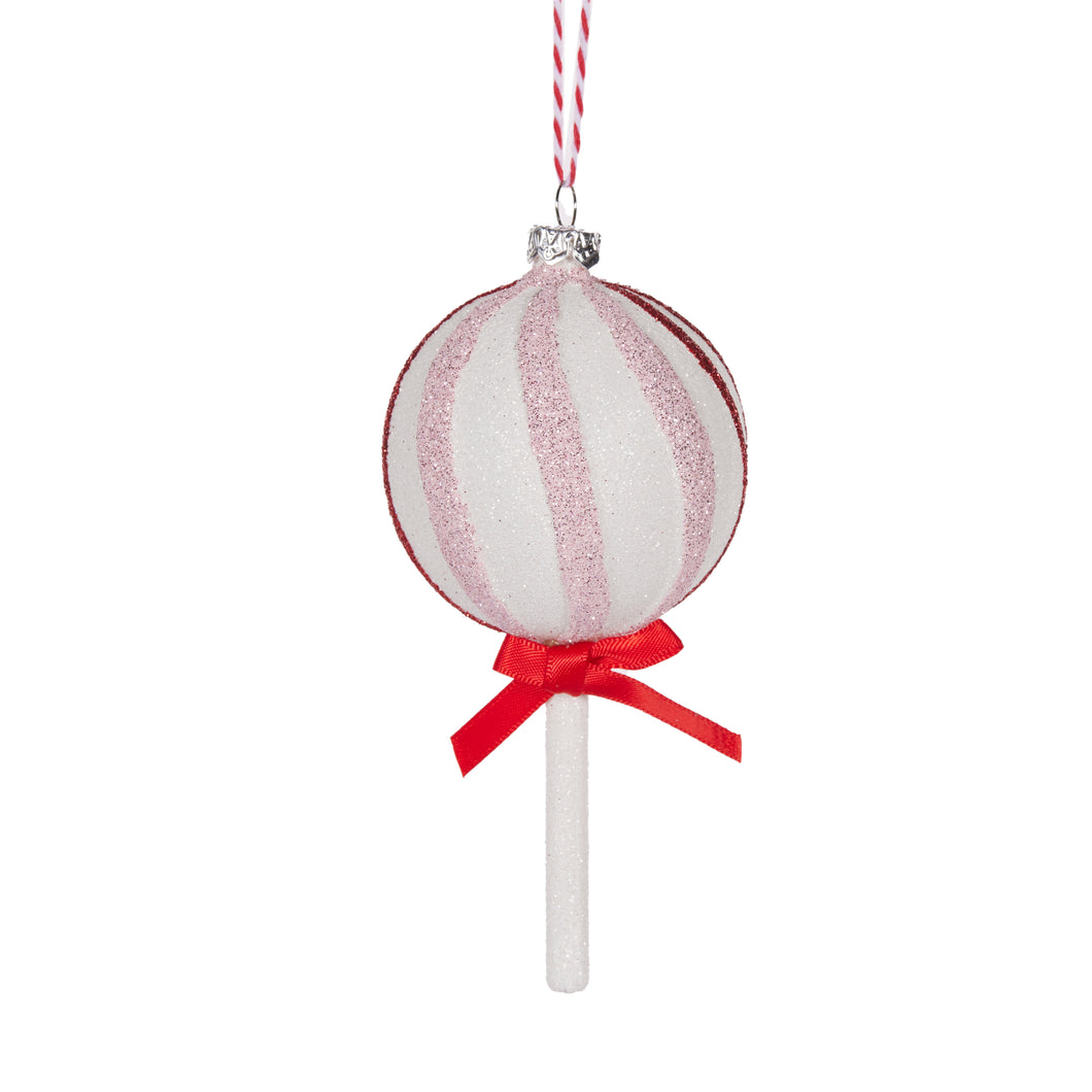 Pink And Red Lollipop Hanging