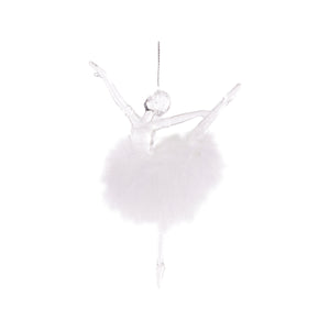 Posing Ballerina In Dress Ornament