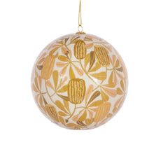 Load image into Gallery viewer, 12Cm Artist Bauble - Summer Banksia
