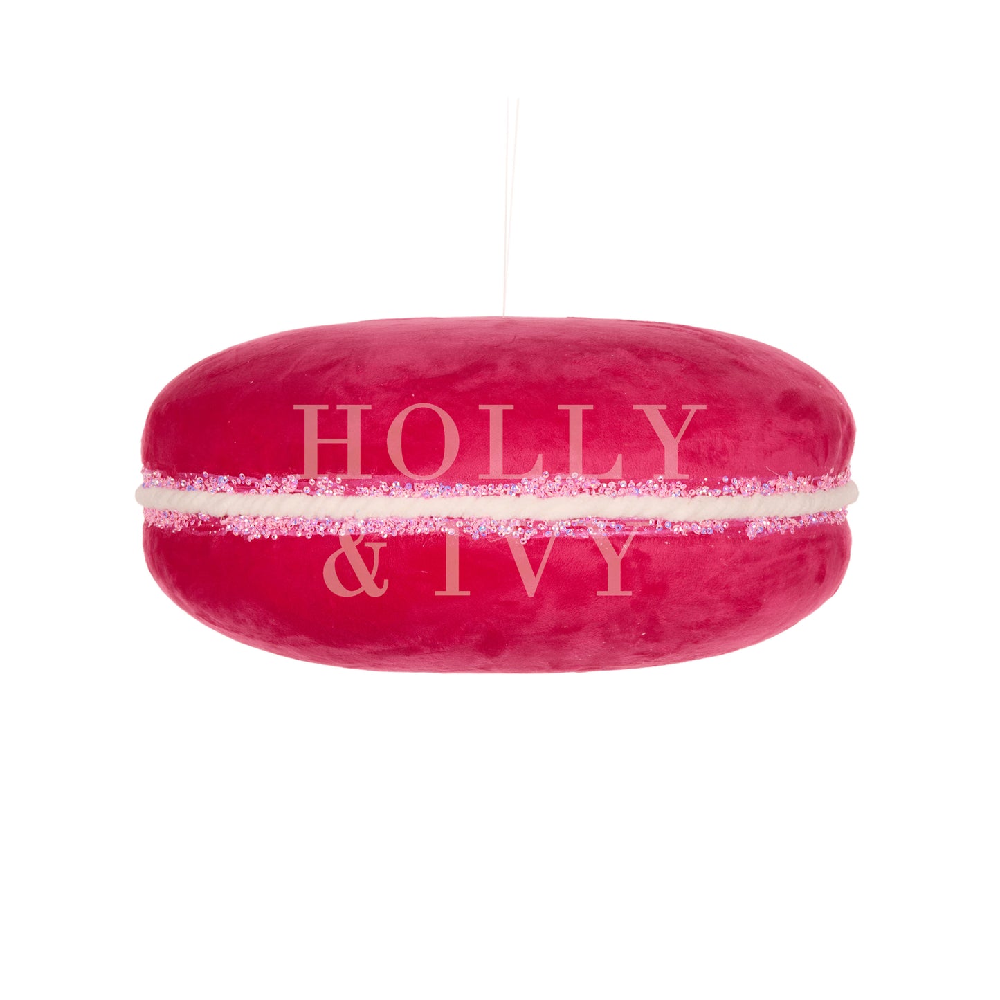 Xl Fuschia Macaron Ornament