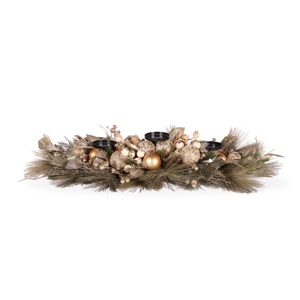 Luxe Champagne Bauble Centrepiece