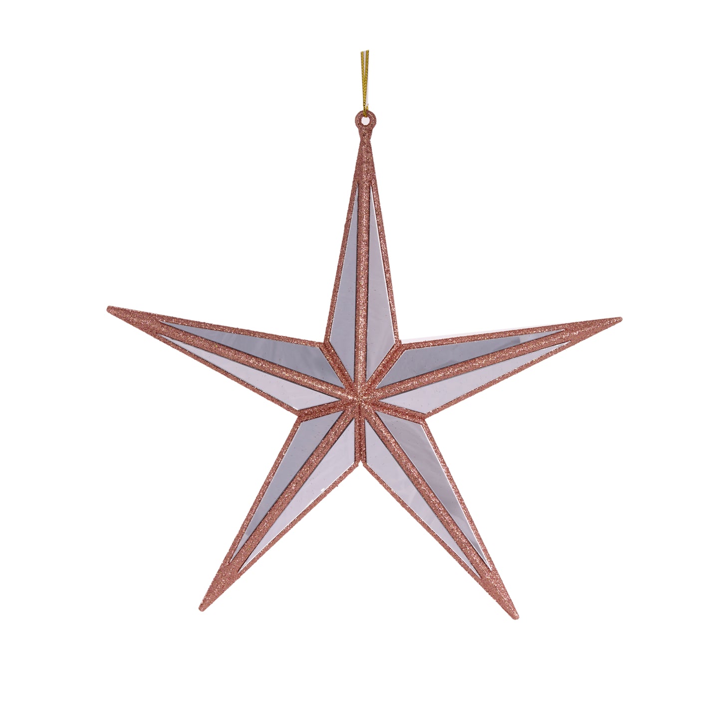 5 Point Hanging Star Rose Gold