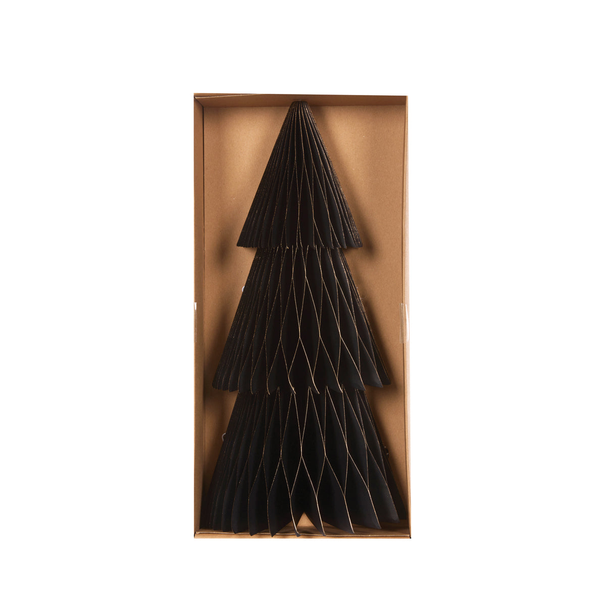BLACK TALL TABLE TOP PAPER TREE