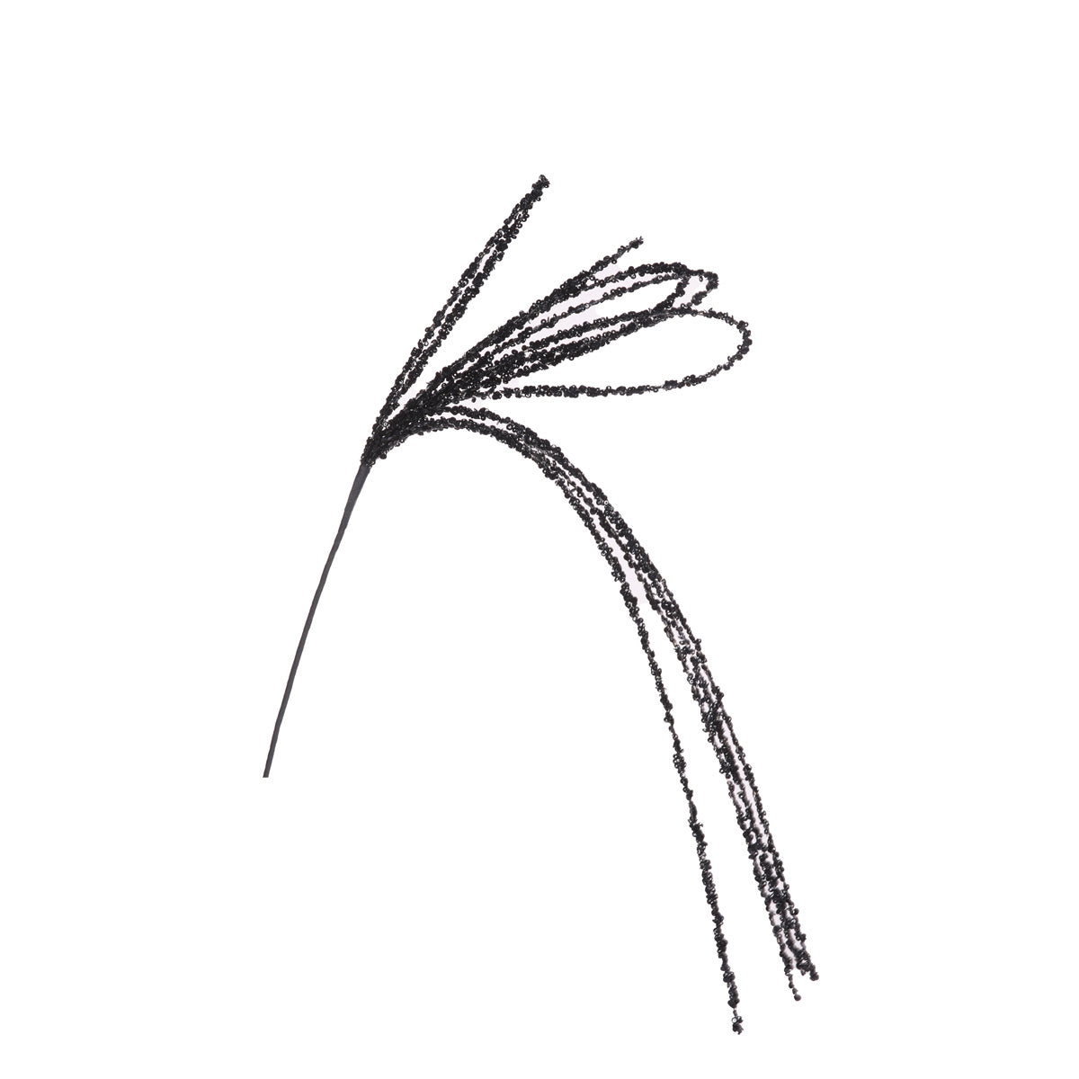 BLACK BEADED LOOP SPRAY