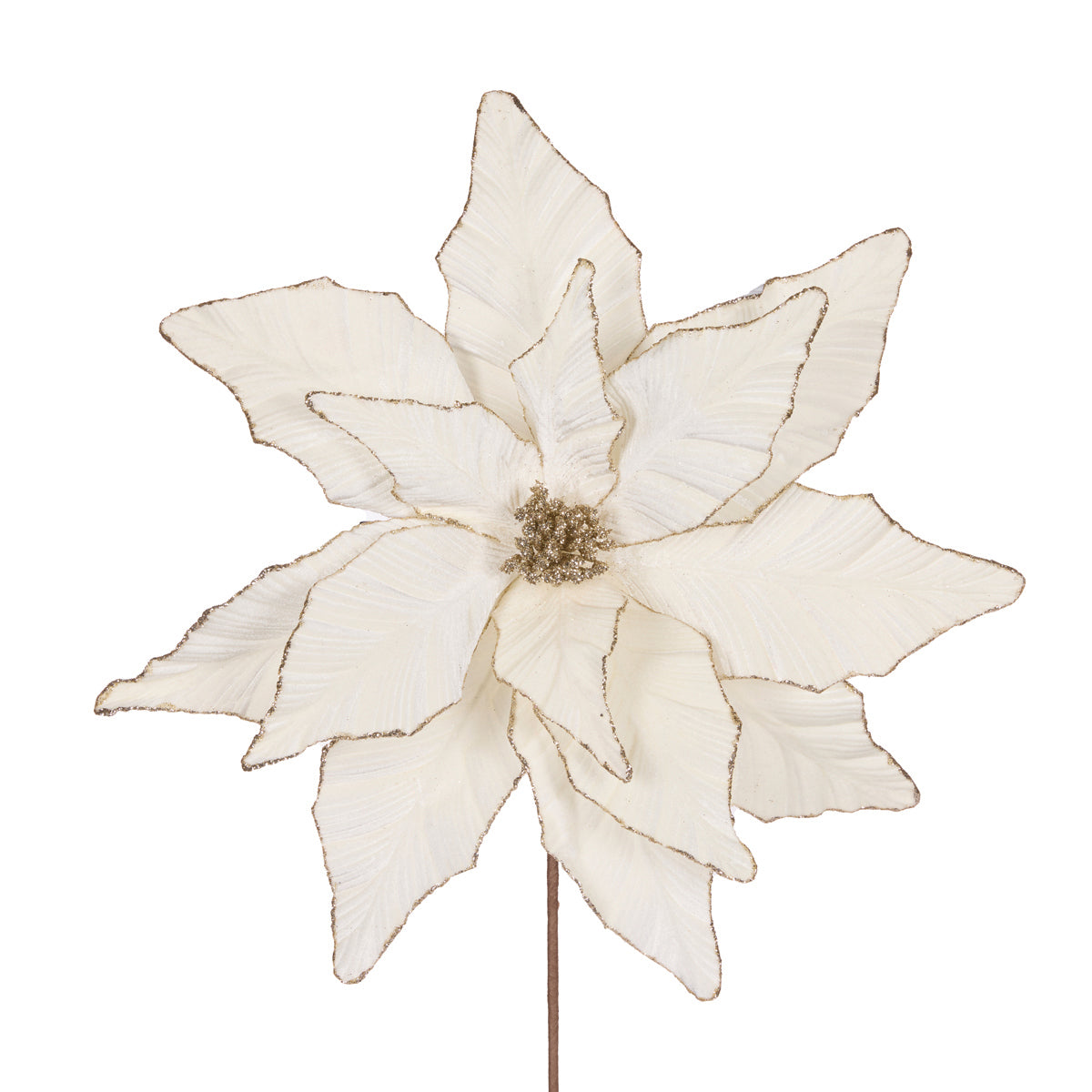 LUXE IVORY POINSETTIA